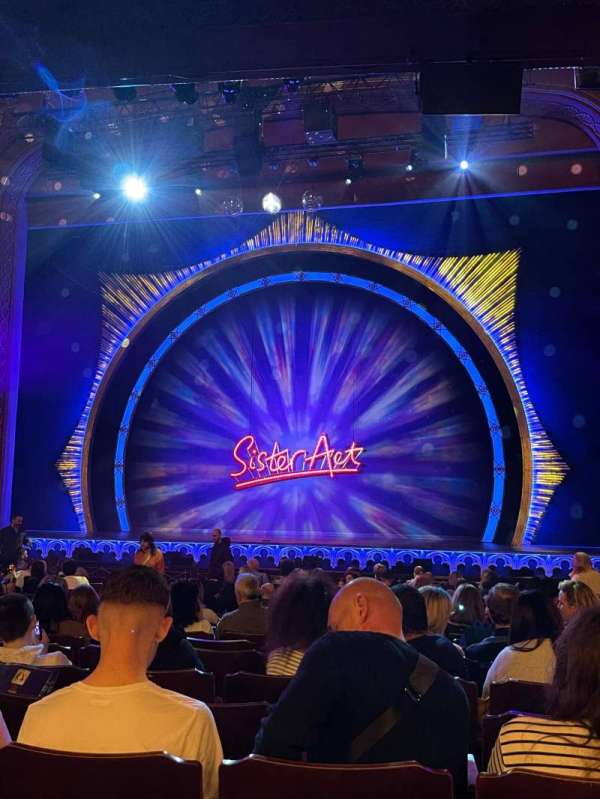 Dominion Theatre, section: Stalls, row: S, seat: 16