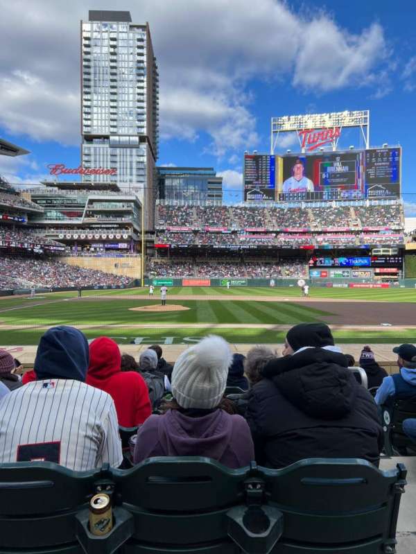 Target Field, section: 5, row: 12, seat: 2