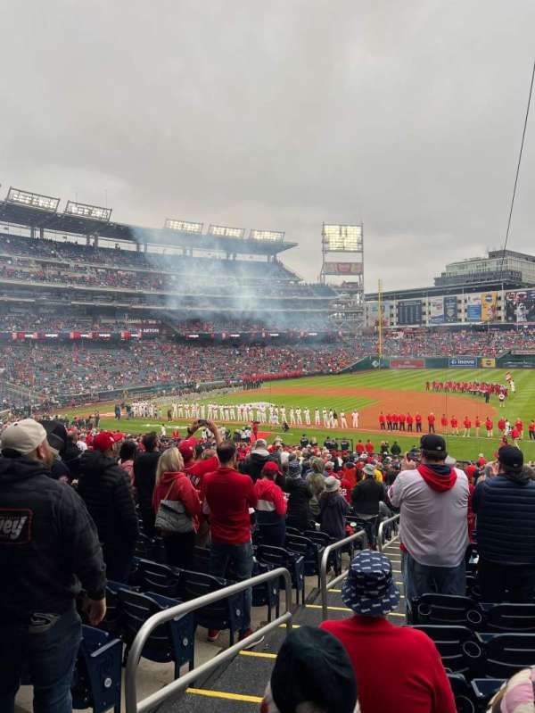 Nationals Park, section: 132, row: SS, seat: 22