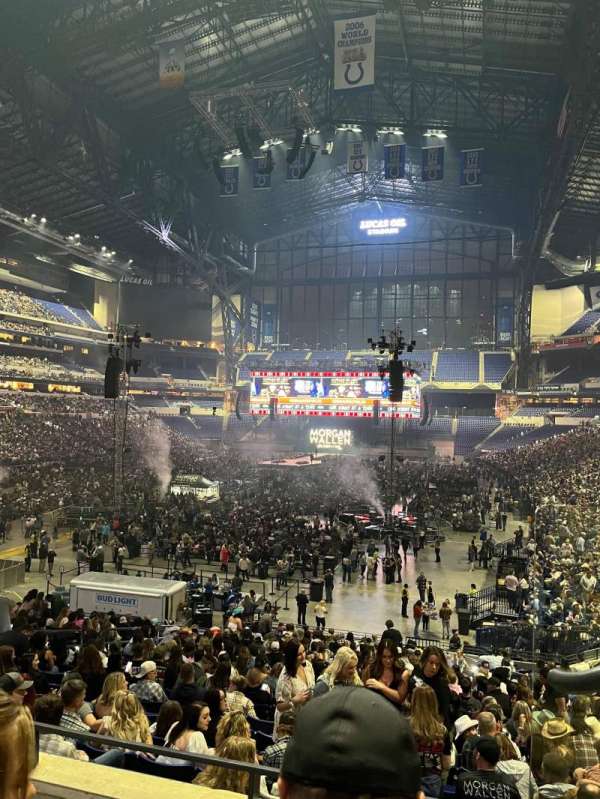 Lucas Oil Stadium, section: 224, row: 2, seat: 2
