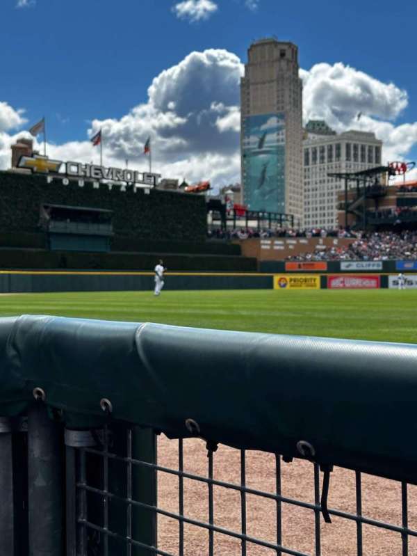 Comerica Park, section: 142, row: 1, seat: 1