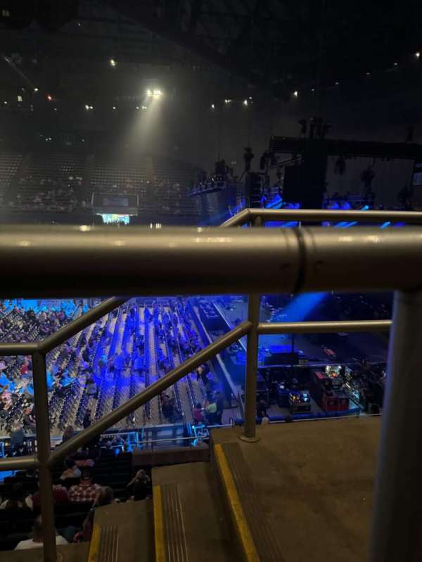Mississippi Coast Coliseum, section: PP, row: 2, seat: 1