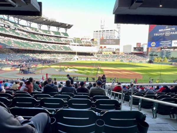 Truist Park, section: 120, row: 17, seat: 1