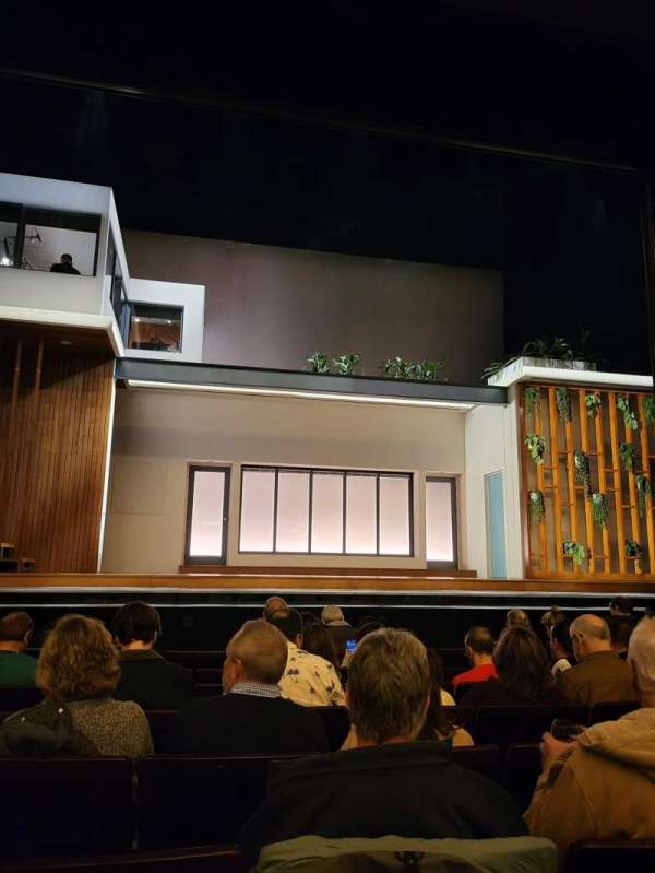 Hudson Theatre, section: Orchestra C, row: H, seat: 109