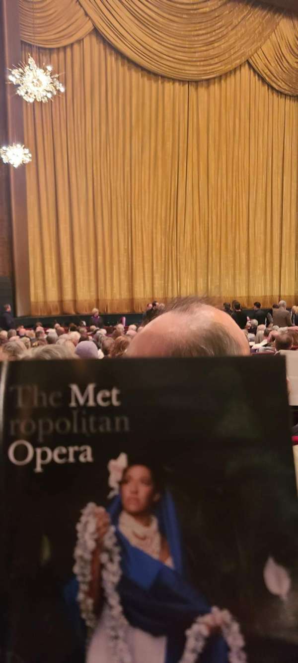 Metropolitan Opera House - Lincoln Center, section: Orchestra L, row: U, seat: 25