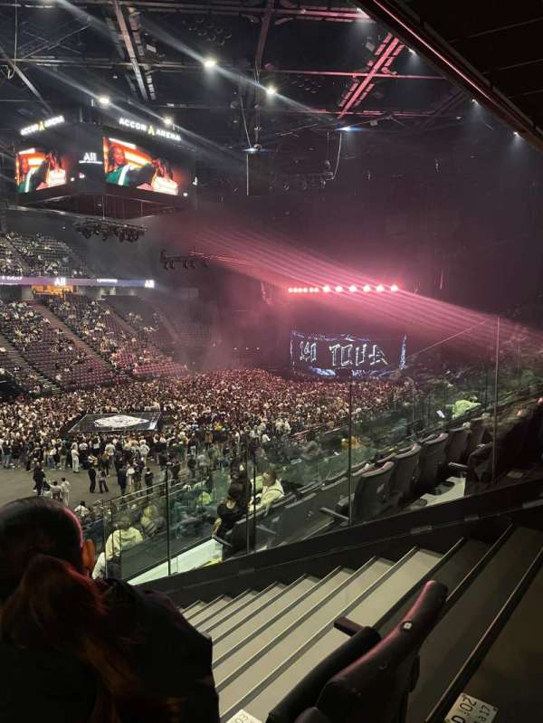 Accor Arena, section: Gradin D, row: 2, seat: 22