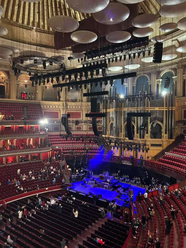Royal Albert Hall, section: Rausing Circle W, row: A, seat: 153