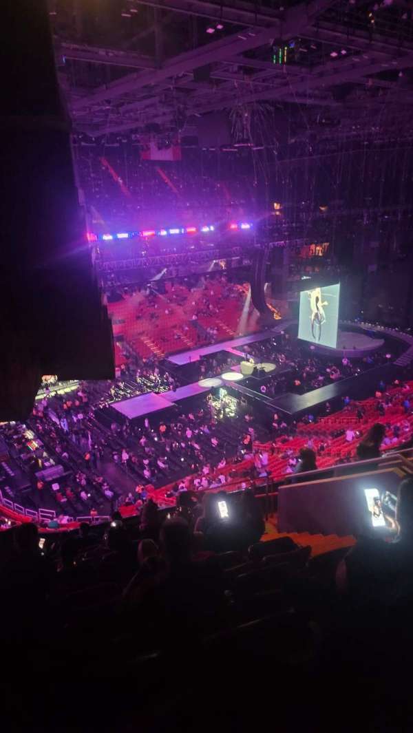 Kaseya Center, section: 312, row: 11, seat: 6