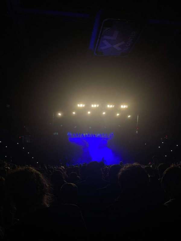 PeoplesBank Arena, section: Floor 8, row: F, seat: 5
