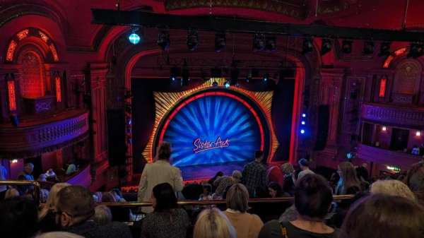 Dominion Theatre, section: Circle, row: L, seat: 39