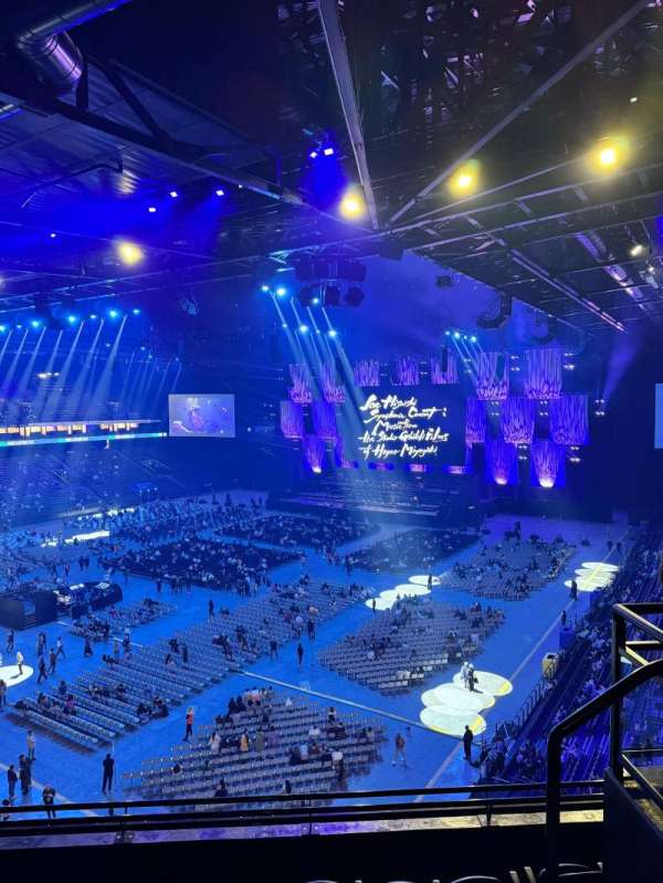Paris La Défense Arena, section: 414, row: 46, seat: 6