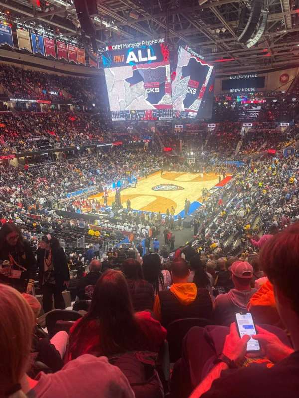 Rocket Arena, section: M125, row: 9, seat: 9