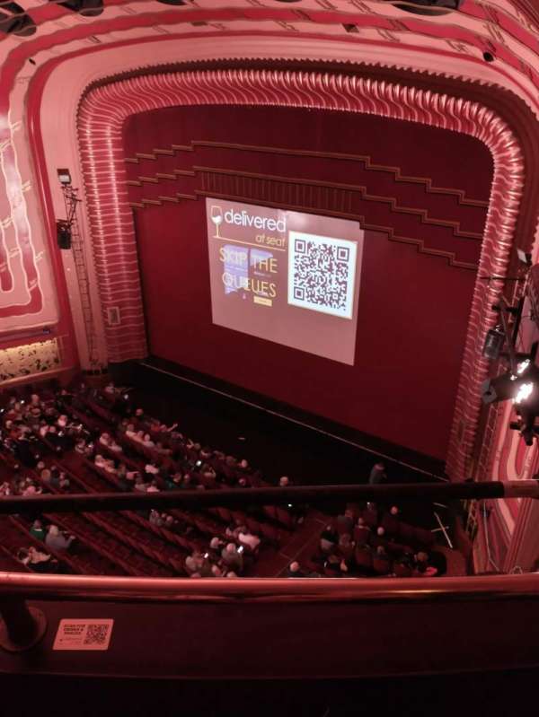 New Theatre Oxford, section: Balcony, row: B, seat: 2