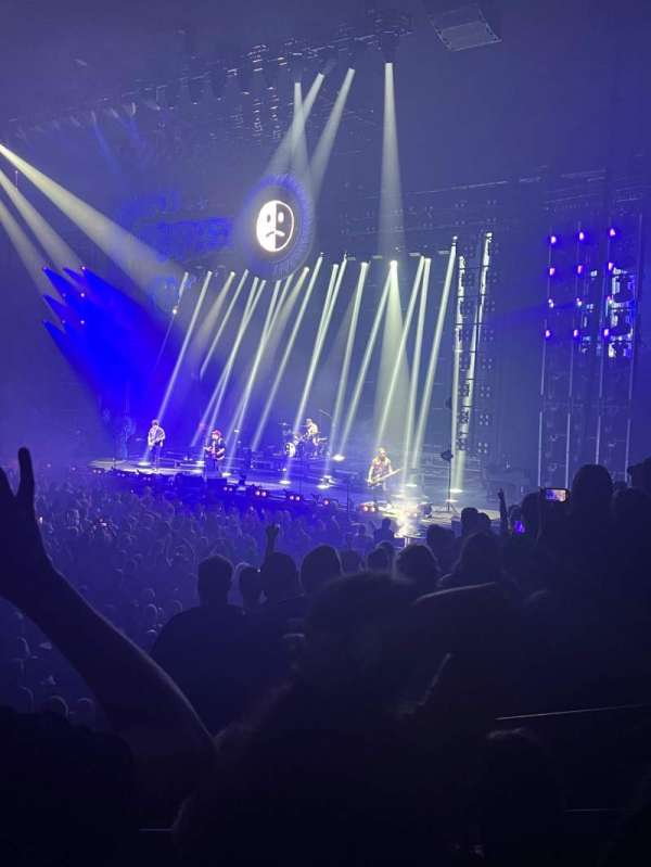 Target Center, section: 131, row: G, seat: 4