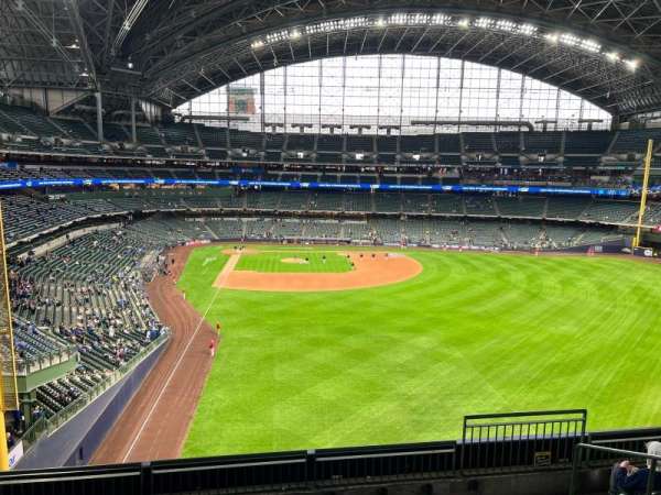 American Family Field, section: 304, row: 6, seat: 6