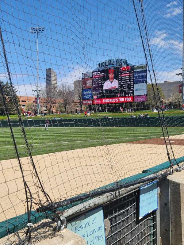 Victory Field, section: 118, row: A, seat: 15