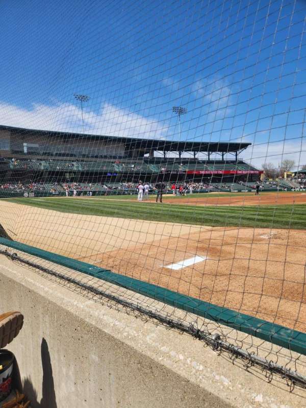 Victory Field, section: 118, row: A, seat: 15
