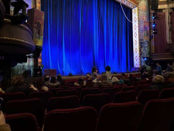 Imperial Theatre, section: Orchestra L, row: H, seat: 17
