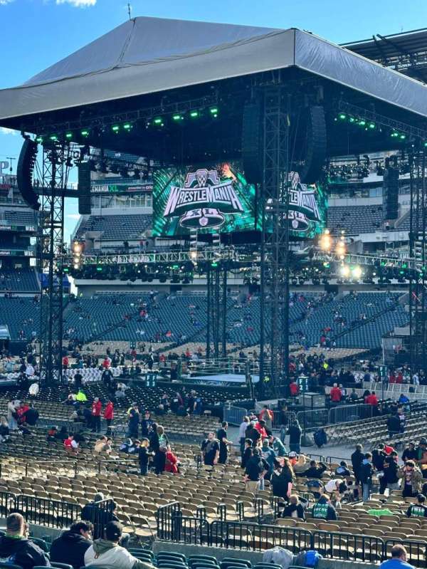 Lincoln Financial Field, section: 123, row: 18, seat: 4