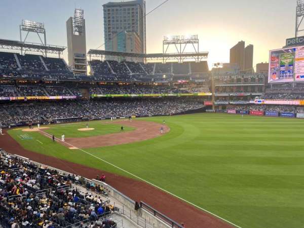 Petco Park, section: 221, row: 1, seat: 7,8