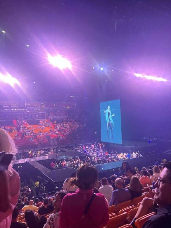 Kaseya Center, section: 107, row: 20, seat: 20