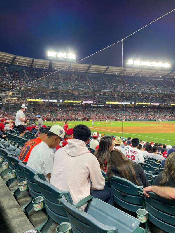 Angel Stadium, section: 128, row: L, seat: 17