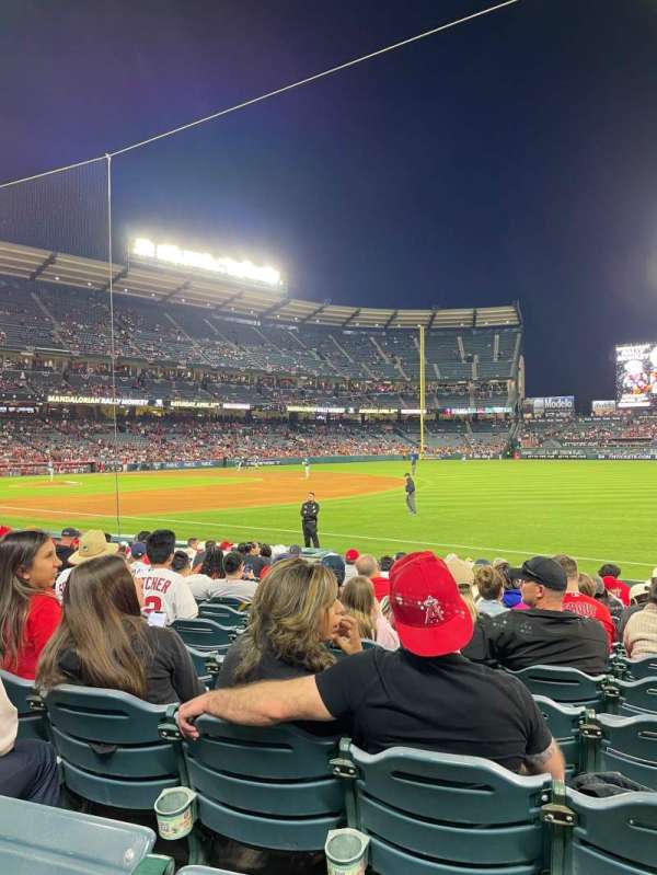 Angel Stadium, section: 128, row: L, seat: 17