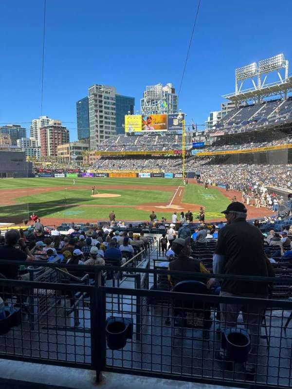 Petco Park, section: Premier Club B, row: 2, seat: 3