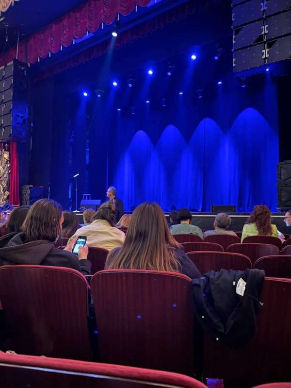 Beacon Theatre, section: Orchestra 2, row: D, seat: 18