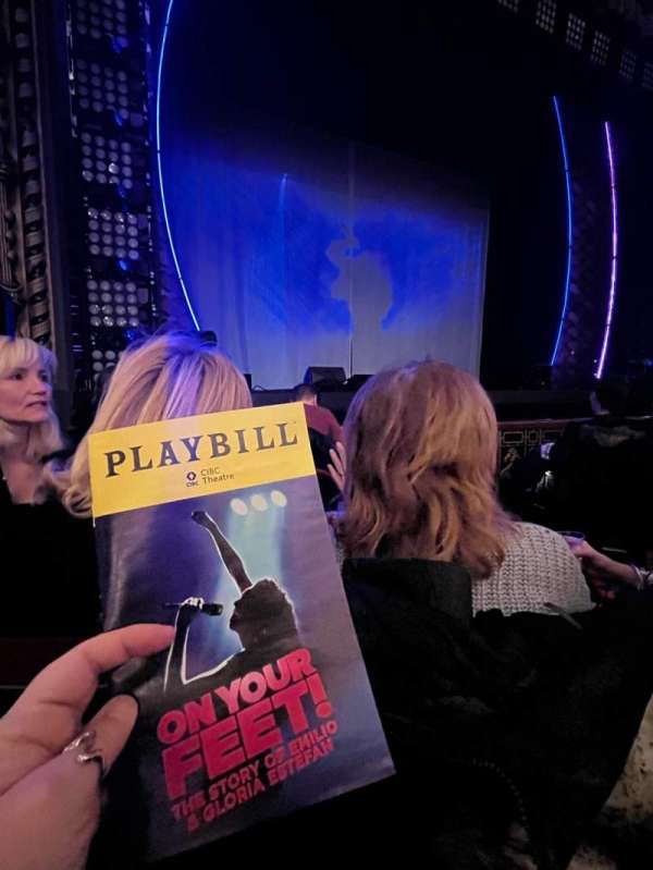 James M. Nederlander Theatre, section: Orchestra L, row: D, seat: 5