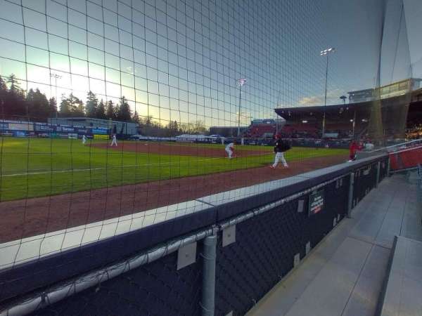 Nat Bailey Stadium, section: S, row: 1, seat: 1