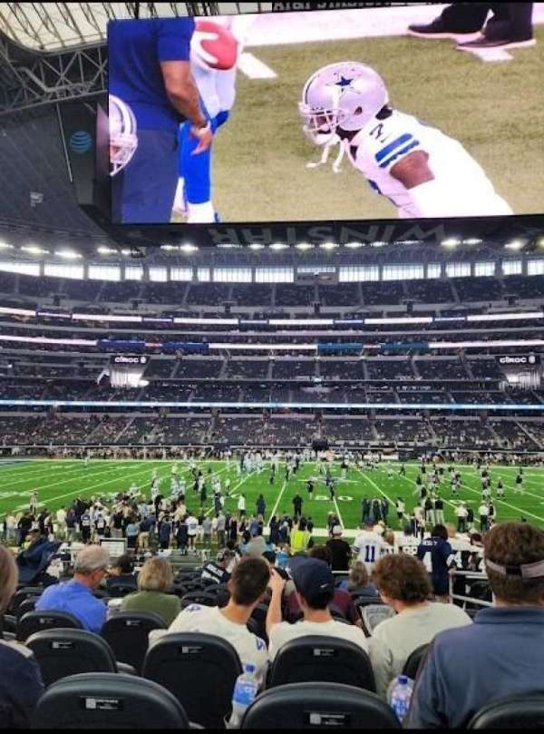 AT&T Stadium, section: C111, row: 15, seat: 1