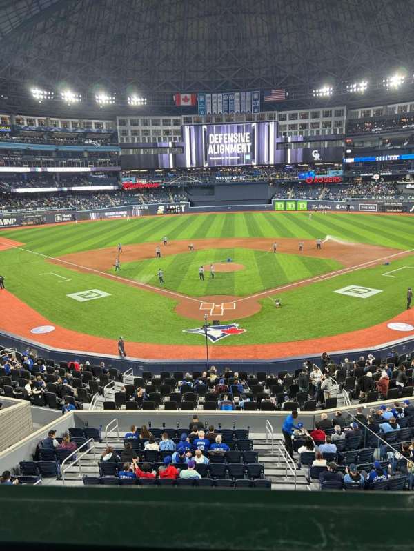 Rogers Centre, section: 224, row: 1, seat: 6