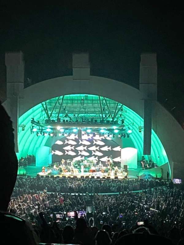 Hollywood Bowl, section: R1, row: 7, seat: 27