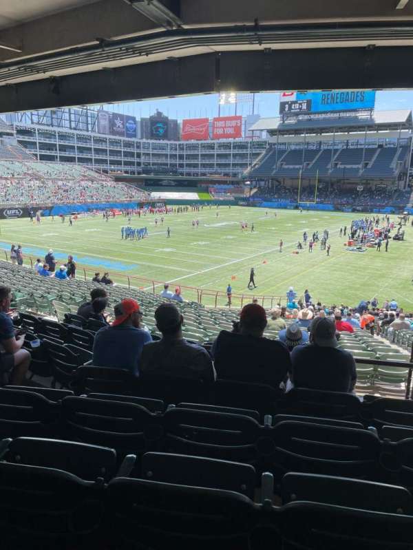 Choctaw Stadium, section: 124, row: 37, seat: 1-5