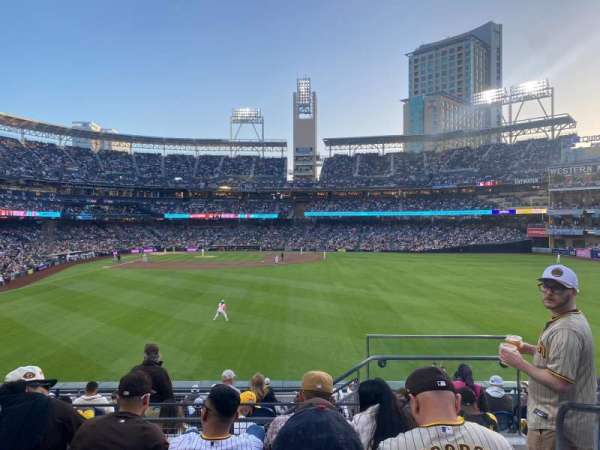 Petco Park, section: 133, row: 10, seat: 23