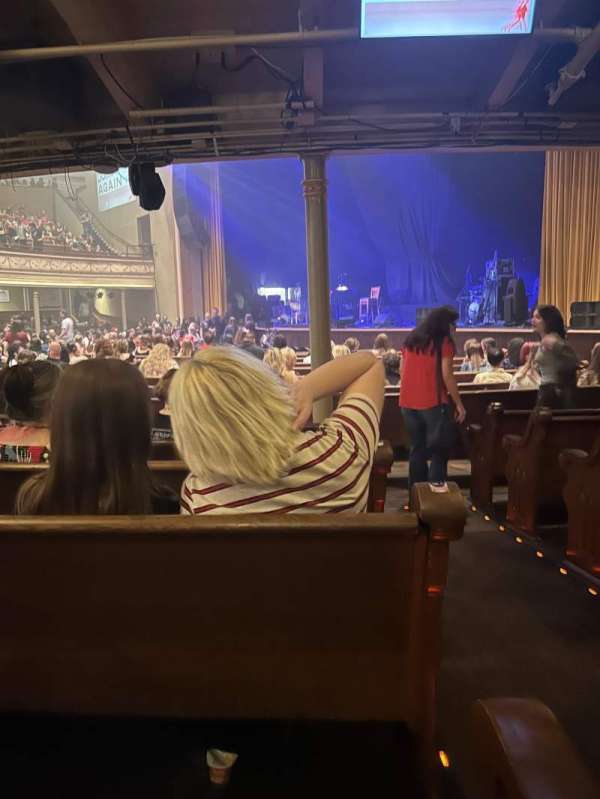 Ryman Auditorium, section: MF-2, row: S, seat: 1
