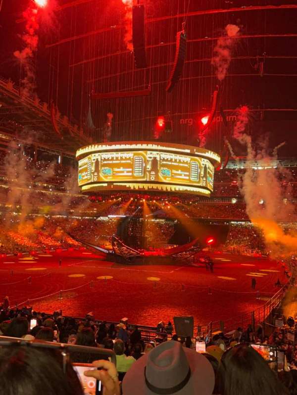 NRG Stadium, section: 114, row: AA, seat: 2