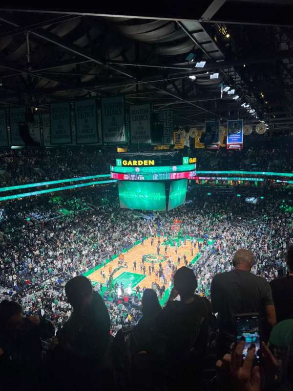 TD Garden, section: 306, row: 13, seat: 20