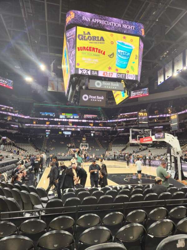 Frost Bank Center, section: 115, row: 8, seat: 8