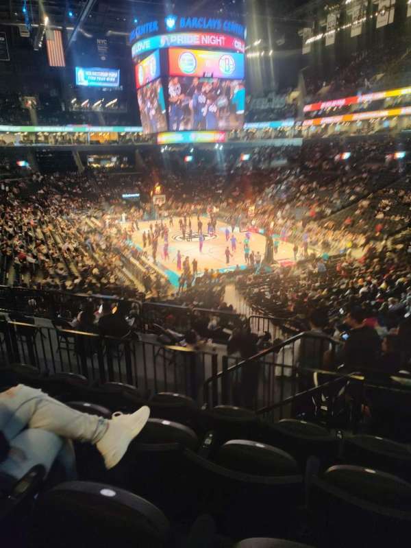 Barclays Center, section: 102, row: 7, seat: 4
