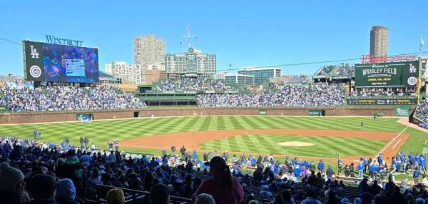 Wrigley Field, section: 214, row: 9, seat: 18