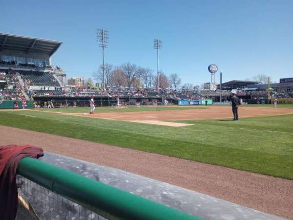 FNB Field, section: 115, row: 1, seat: 9
