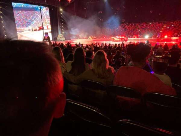 NRG Stadium, section: 1, row: 8, seat: 3