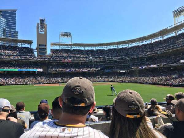 Petco Park, section: 130, row: 3, seat: 7