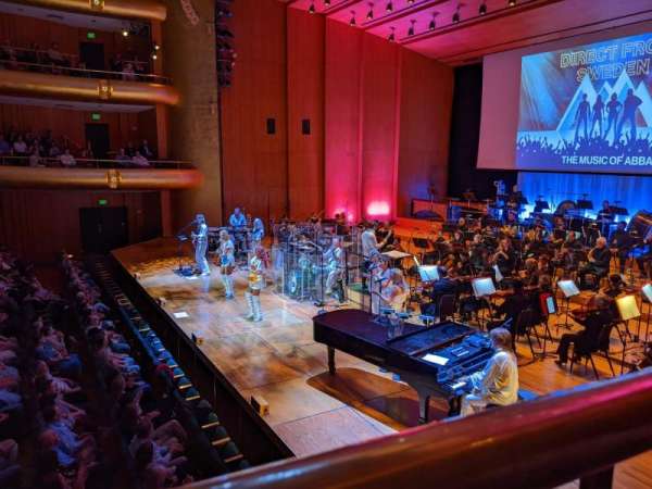 Abravanel Hall, section: 1TR A, row: 1, seat: 133