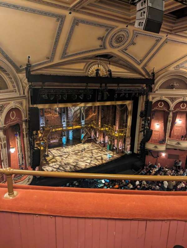 Edinburgh Festival Theatre, section: Upper circle, row: B, seat: 47