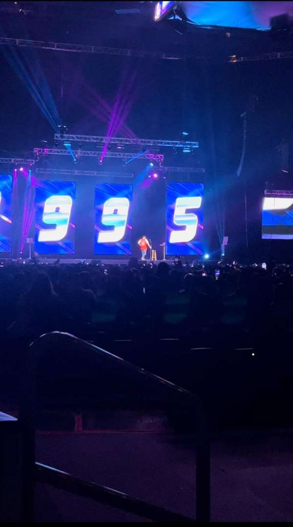 Toyota Arena, section: 112, row: A