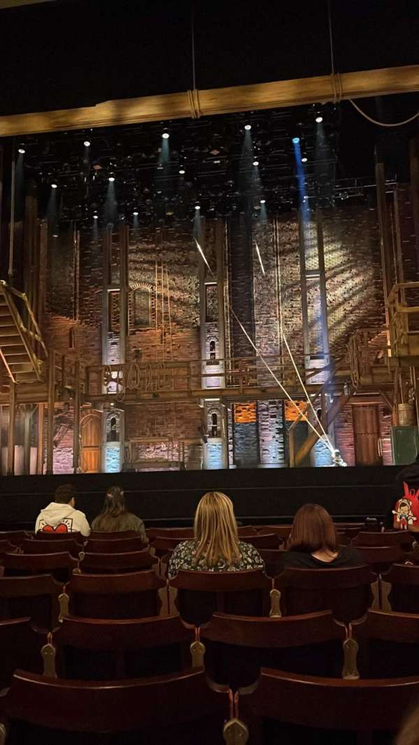 Edinburgh Festival Theatre, section: Stalls, row: F, seat: 23
