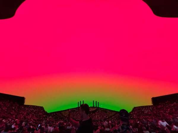 The Sphere, Vegas, section: 406, row: 21, seat: 19